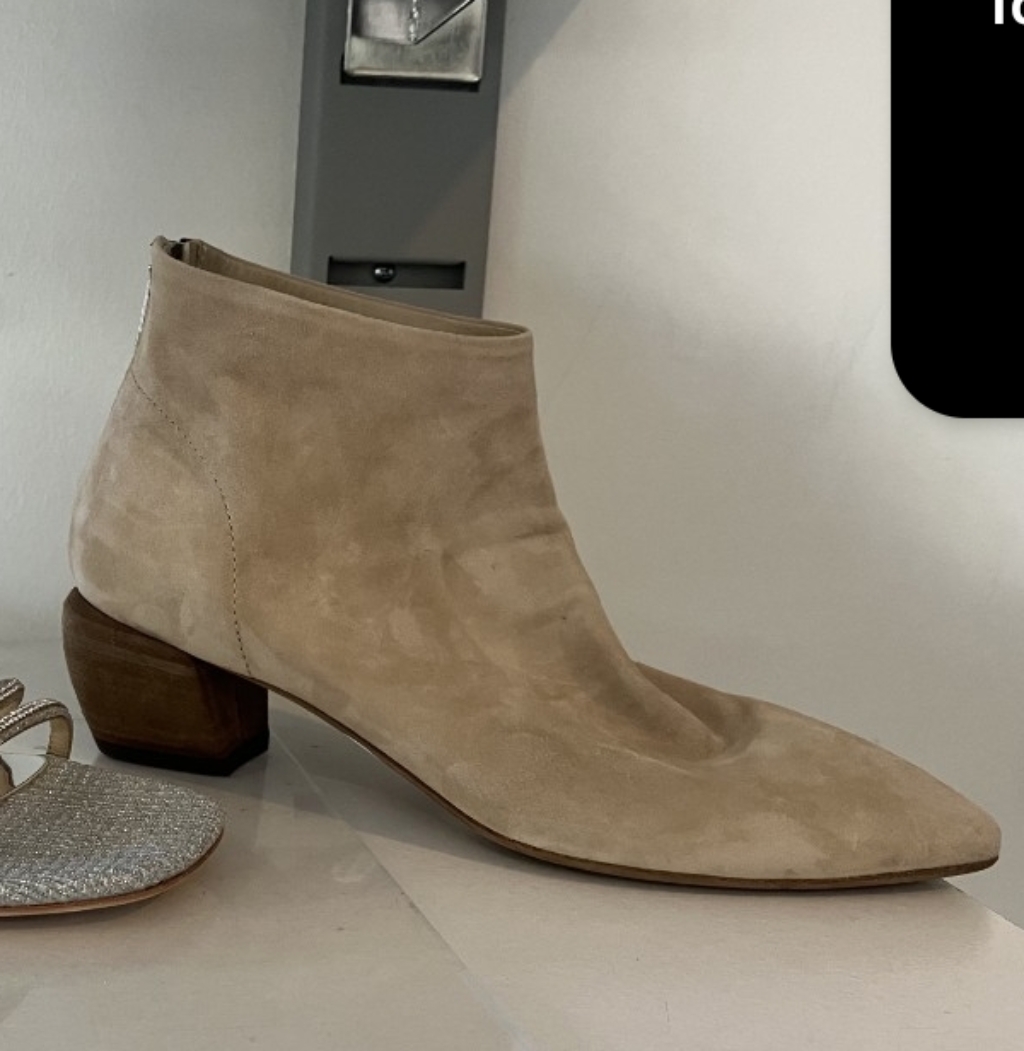 Nib Sz 35 $690 Officine Creative Tan Ankle Boots